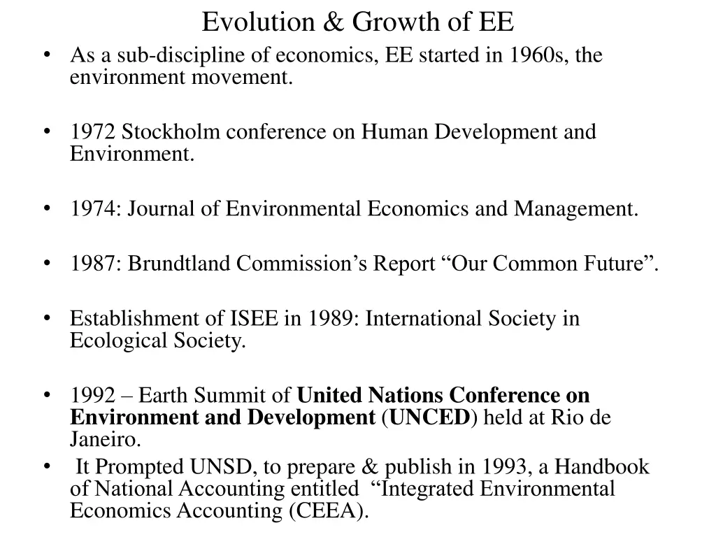 evolution growth of ee 1