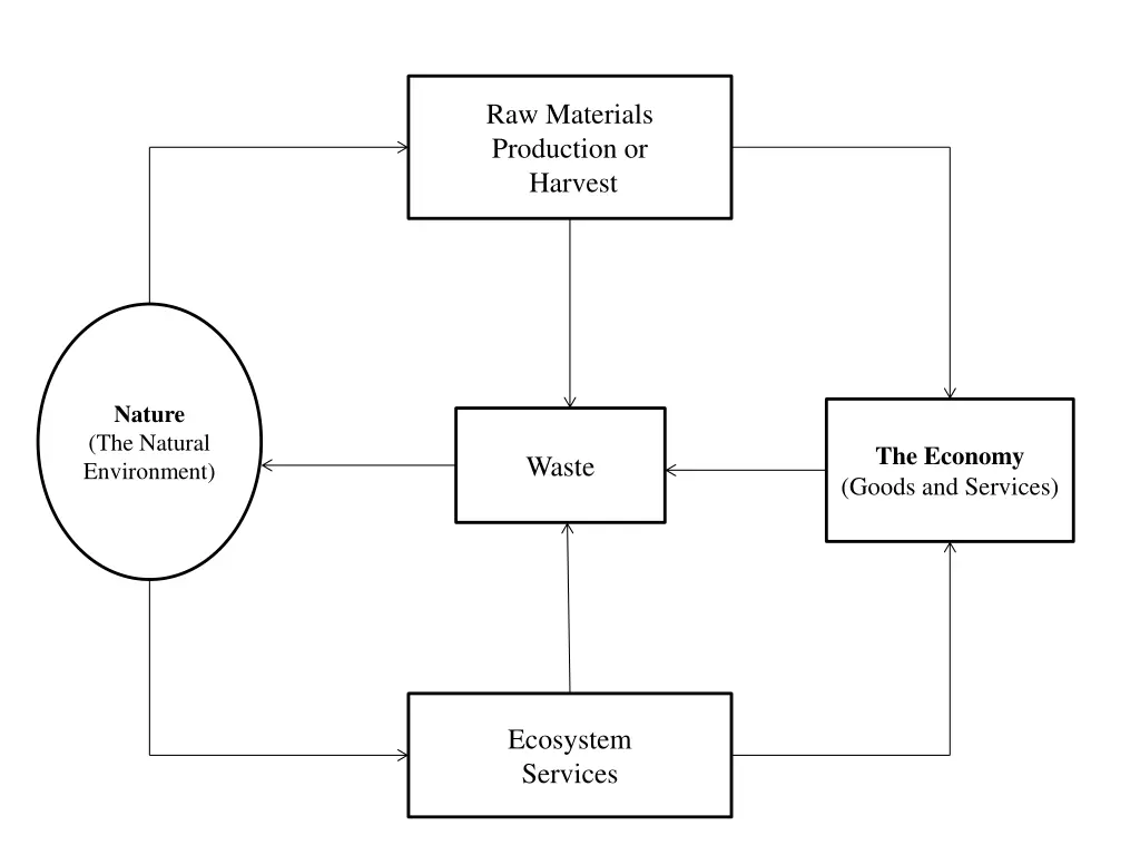 raw materials production or harvest