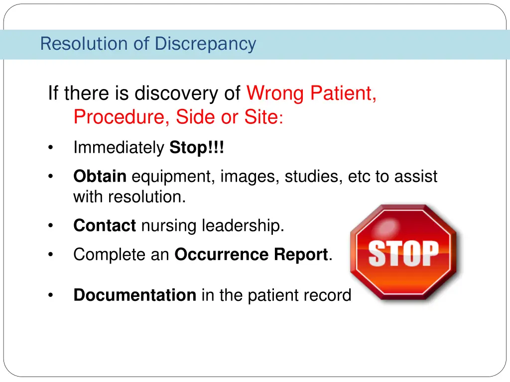 resolution of discrepancy 2