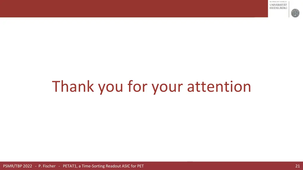 thank you for your attention