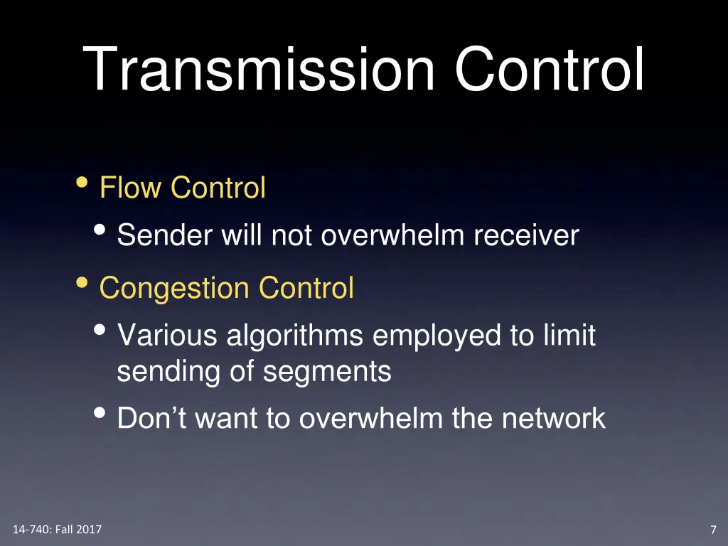 transmission control