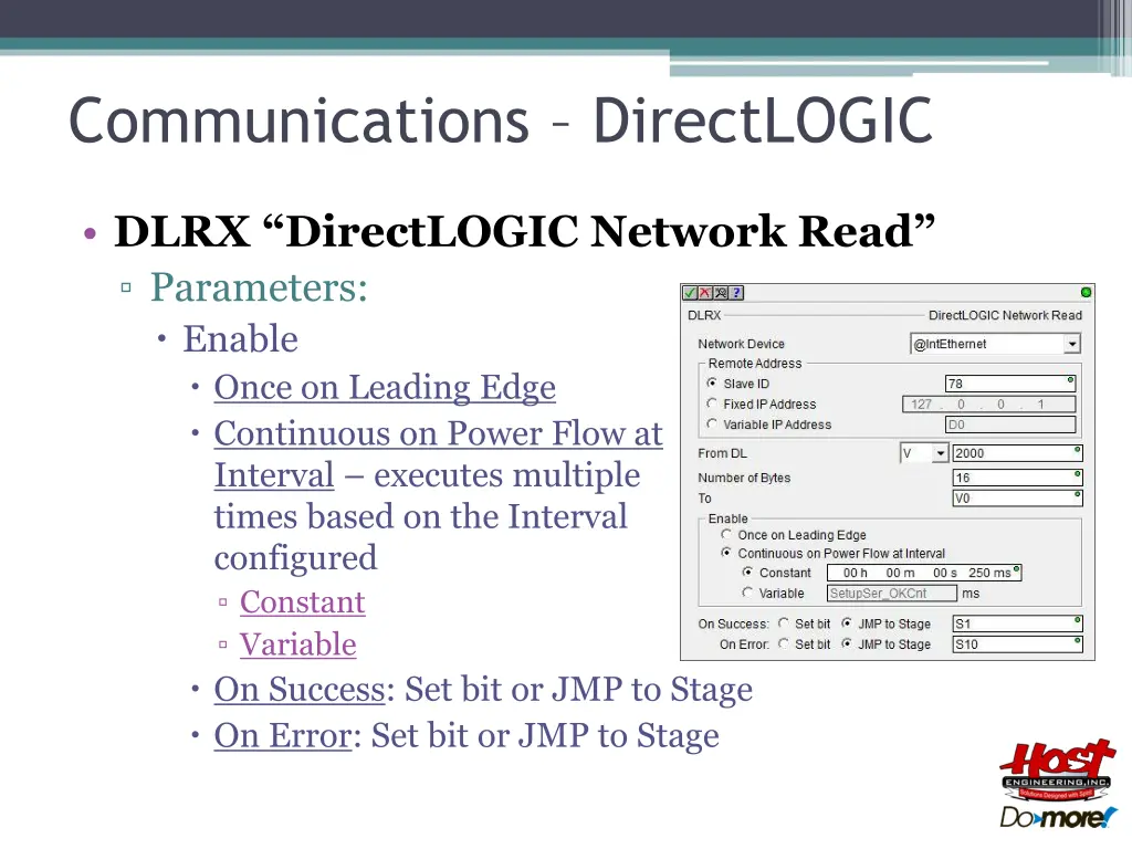 communications directlogic 16