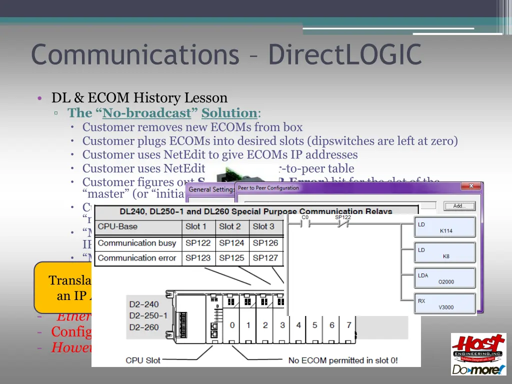 communications directlogic 8