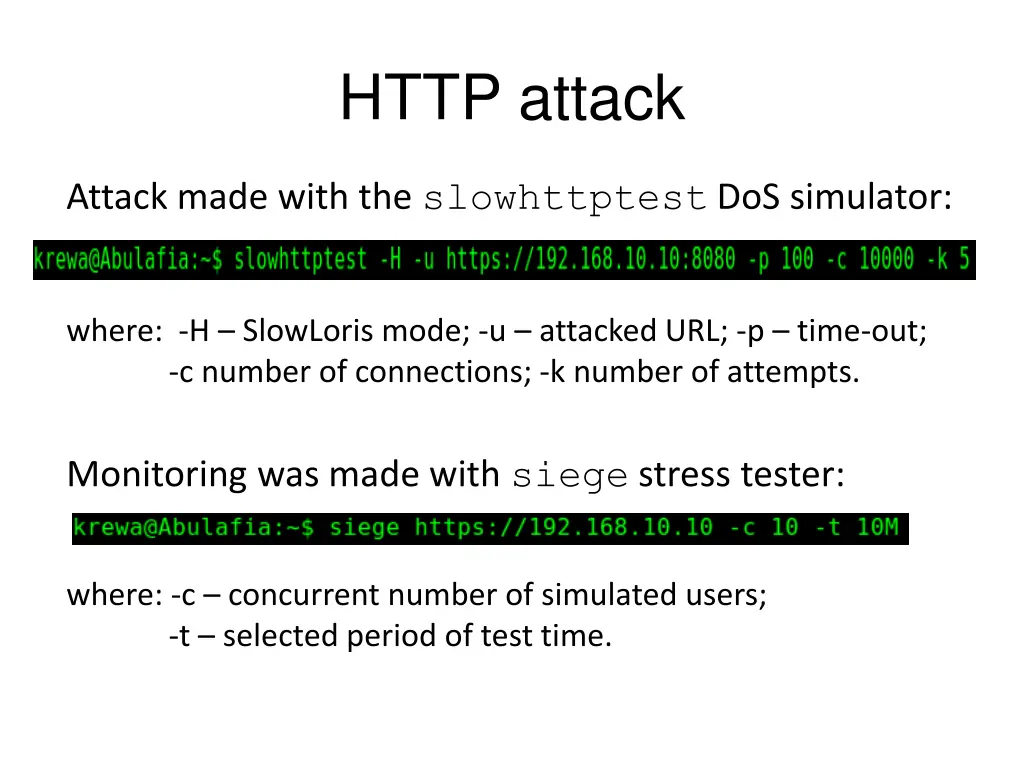 http attack 1