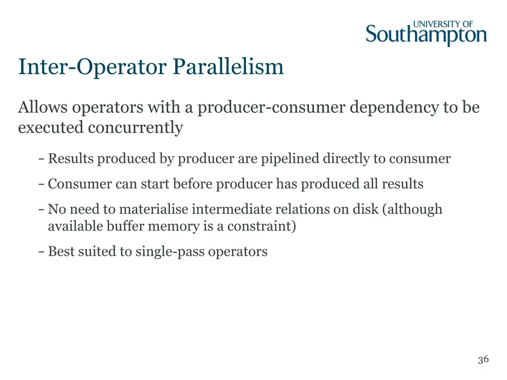 inter operator parallelism 1