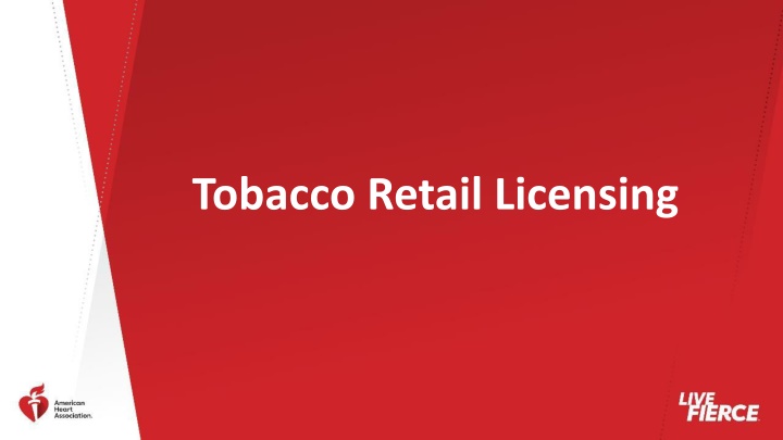 tobacco retail licensing