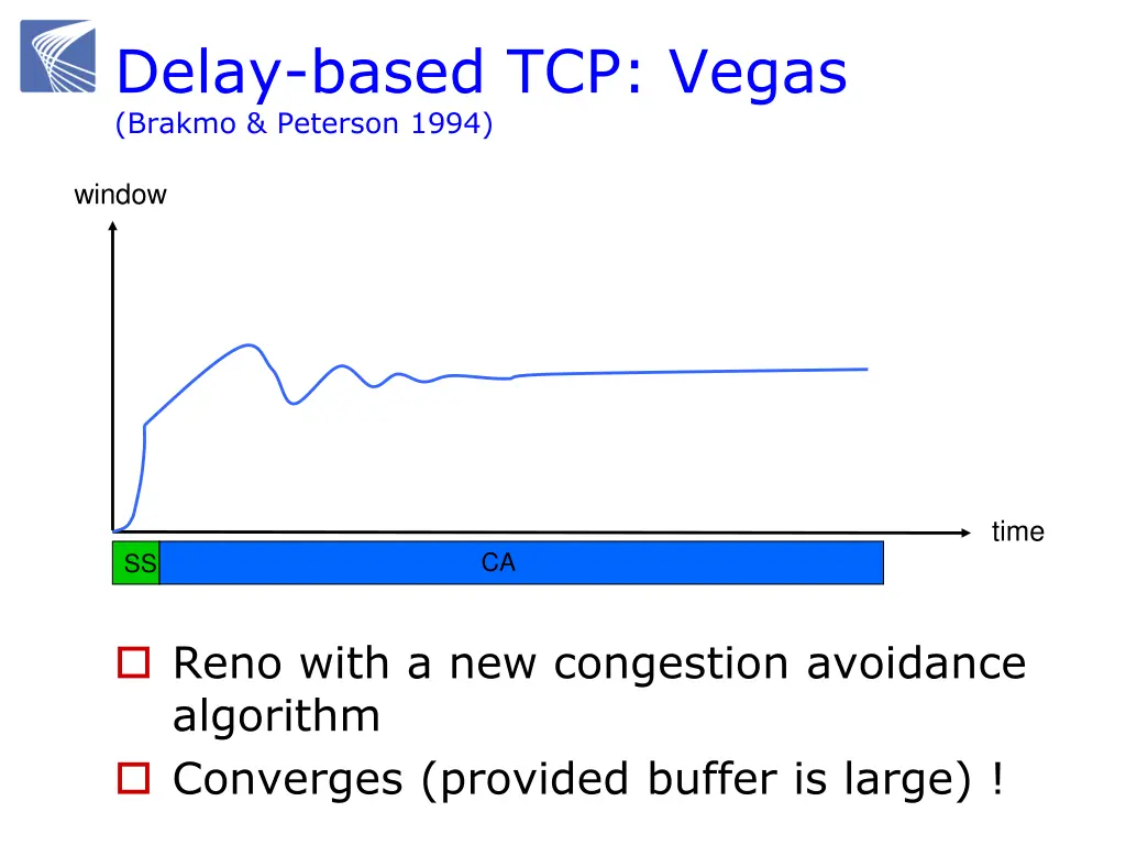 delay based tcp vegas brakmo peterson 1994