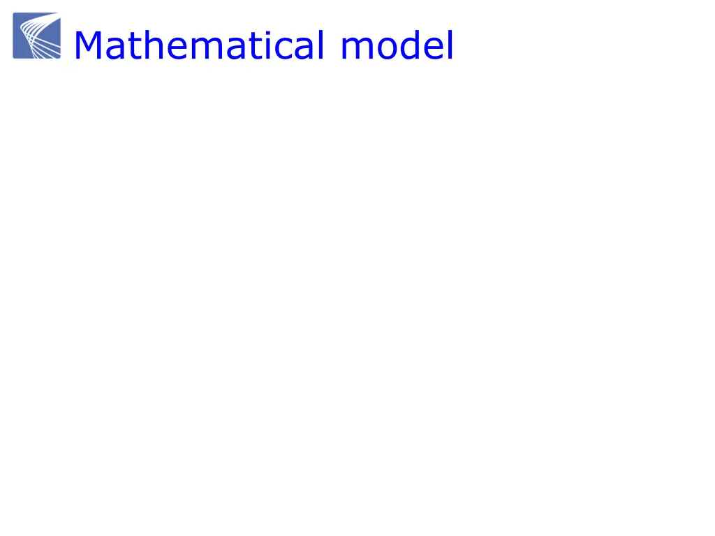 mathematical model