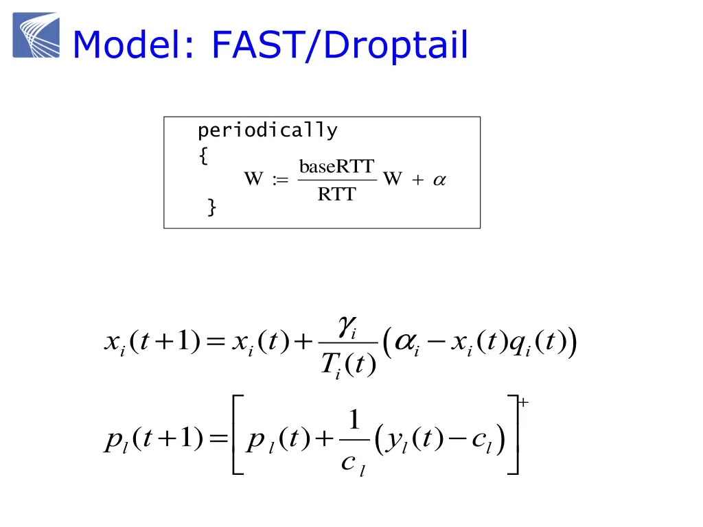 model fast droptail