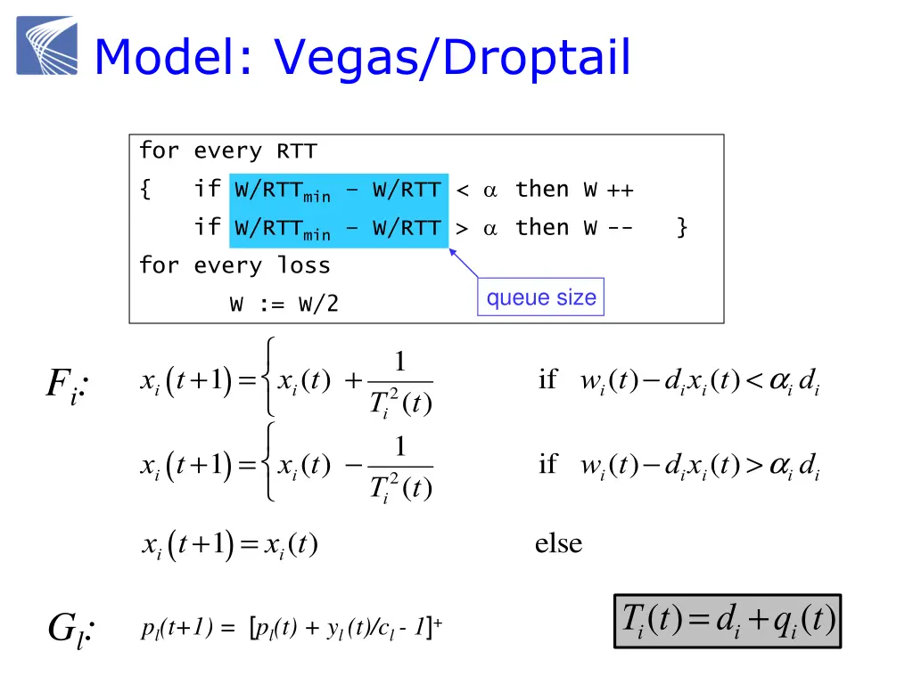 model vegas droptail