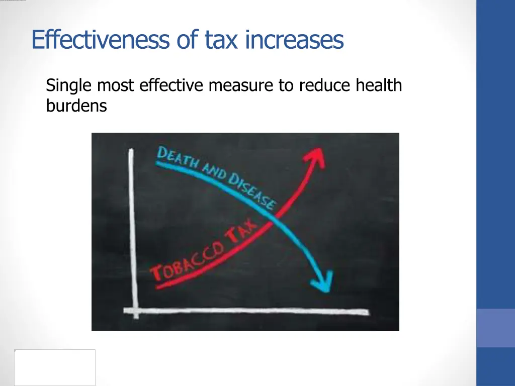 effectiveness of tax increases