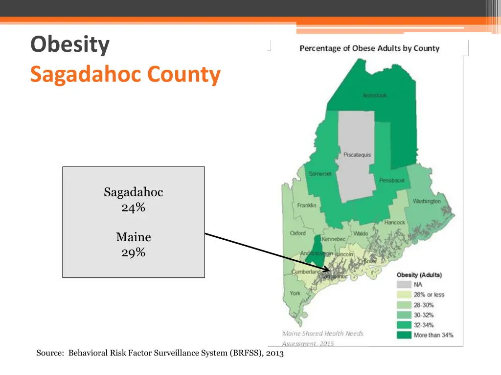 obesity sagadahoc county