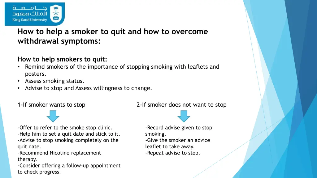 how to help a smoker to quit and how to overcome