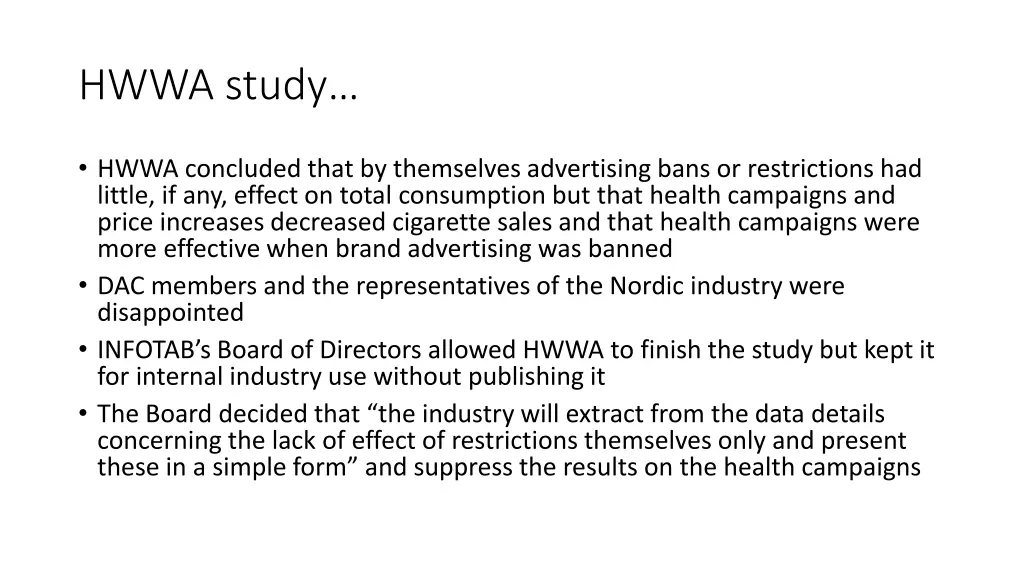 hwwa study 1