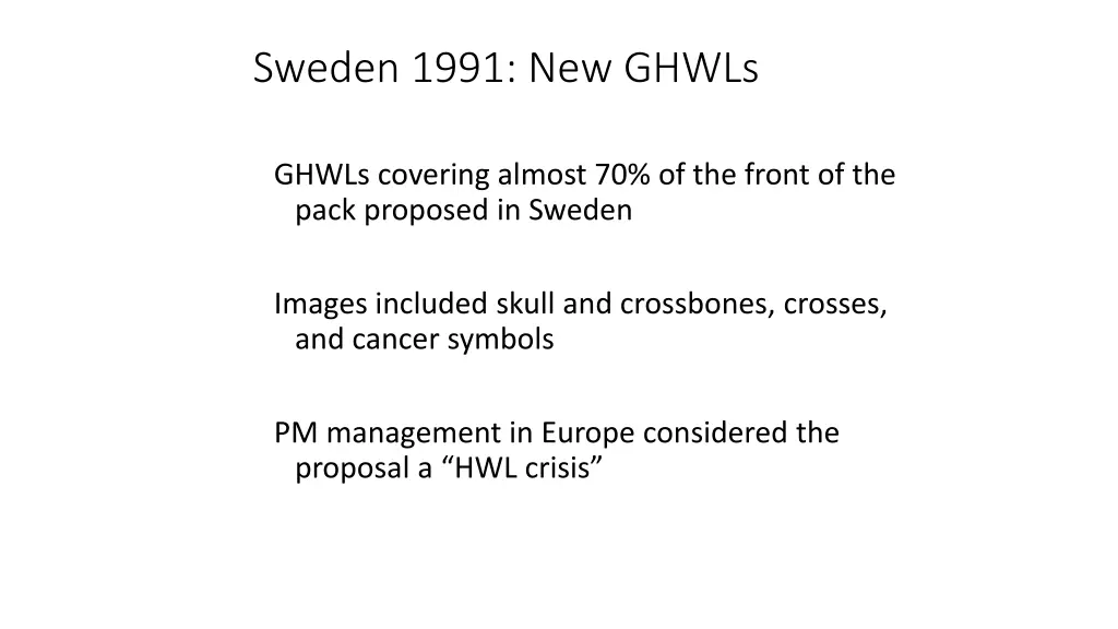 sweden 1991 new ghwls