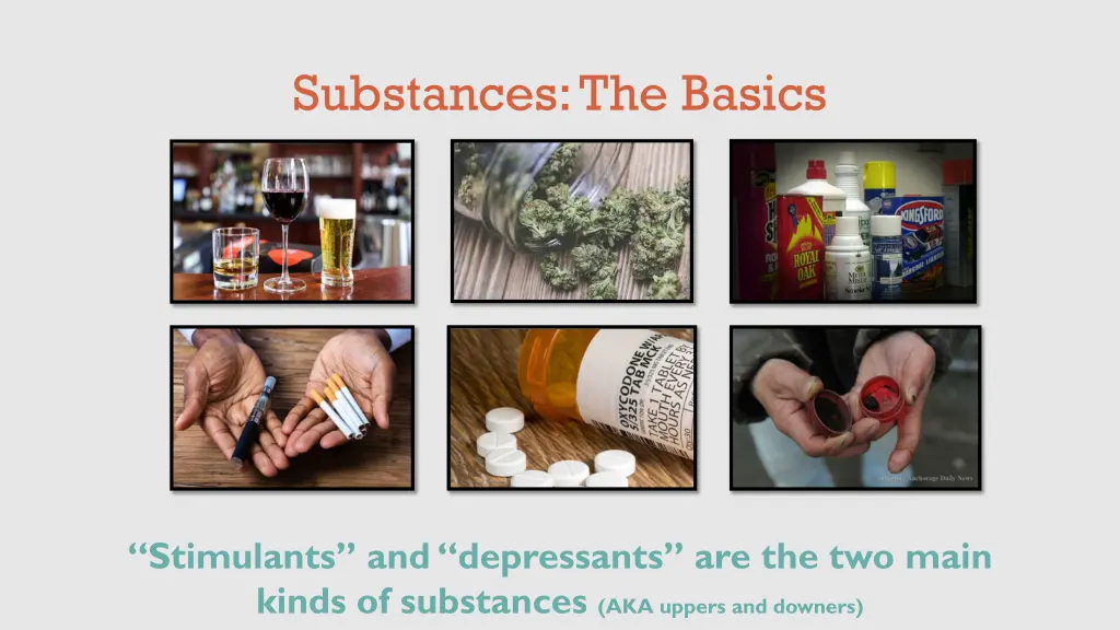 substances the basics