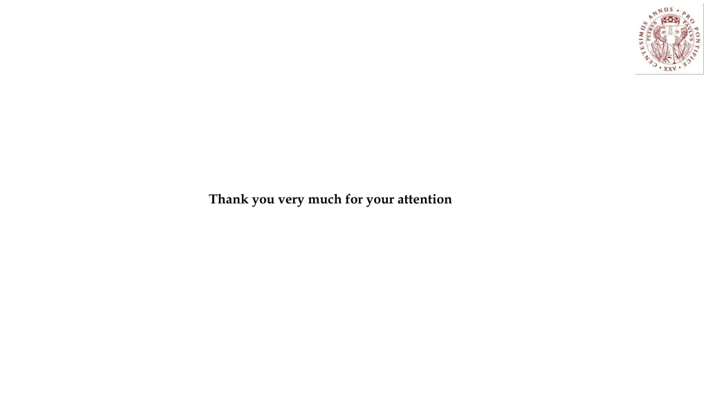 thank you very much for your attention