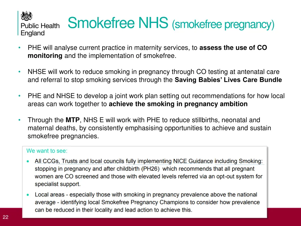 smokefree nhs smokefree pregnancy