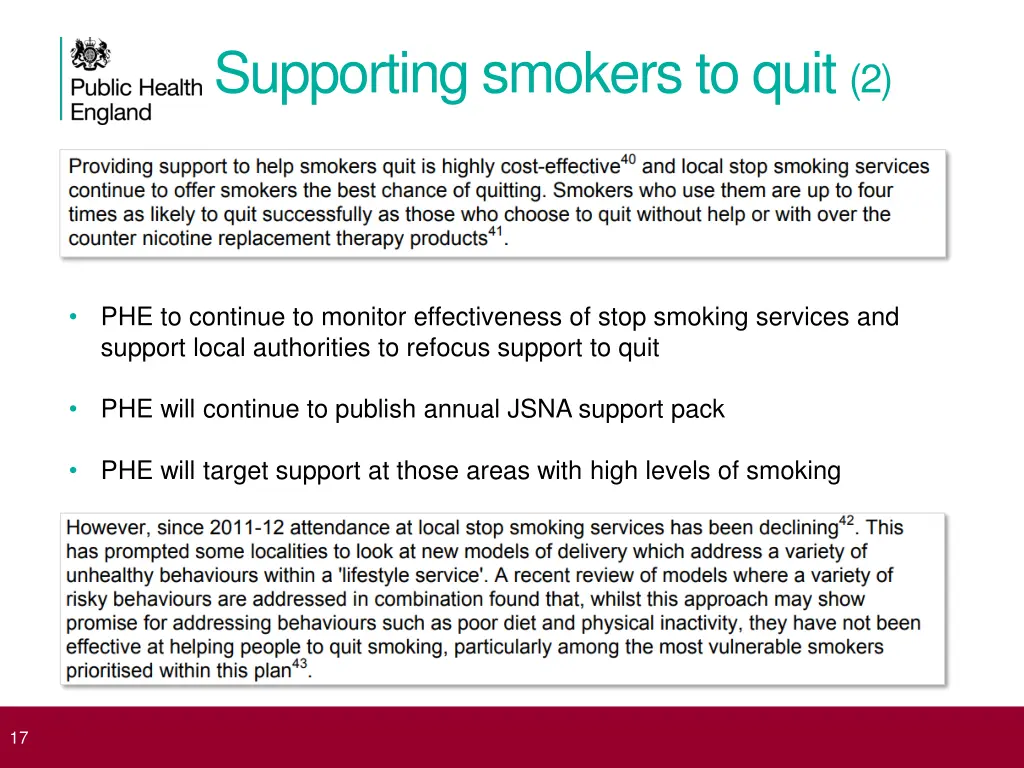 supporting smokers to quit 2