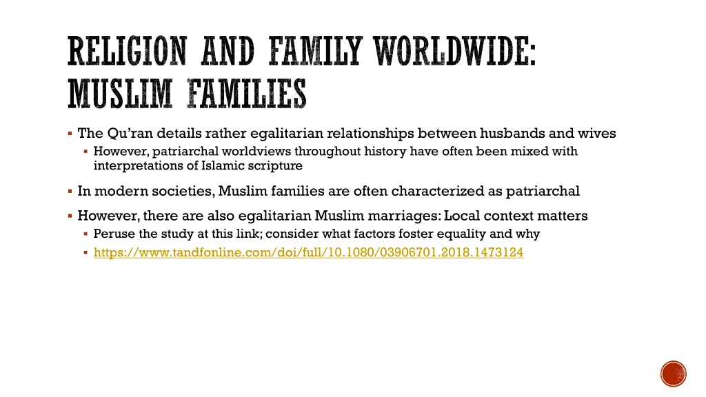 religion and family worldwide muslim families 3