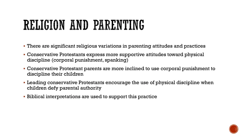 religion and parenting