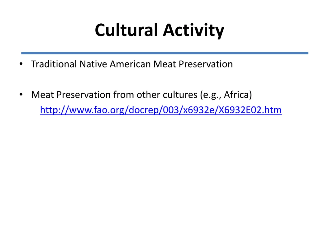 cultural activity