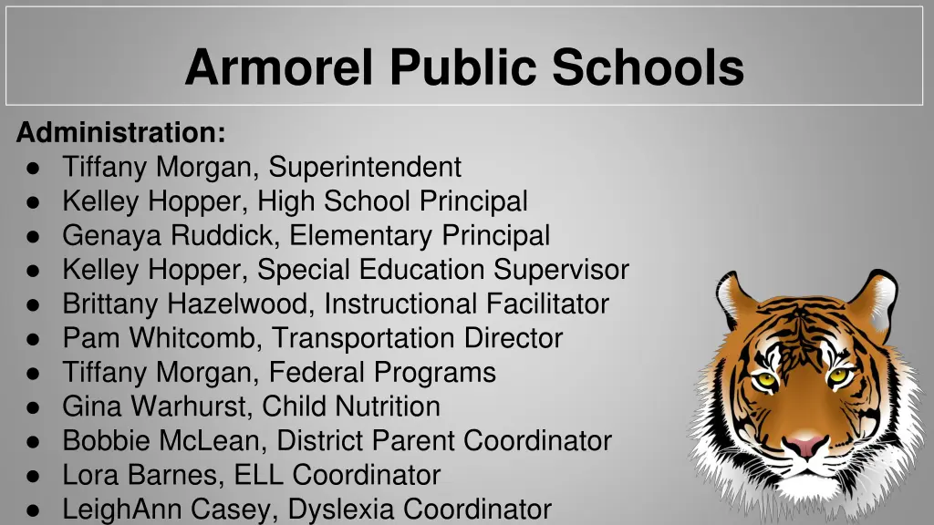 armorel public schools 1