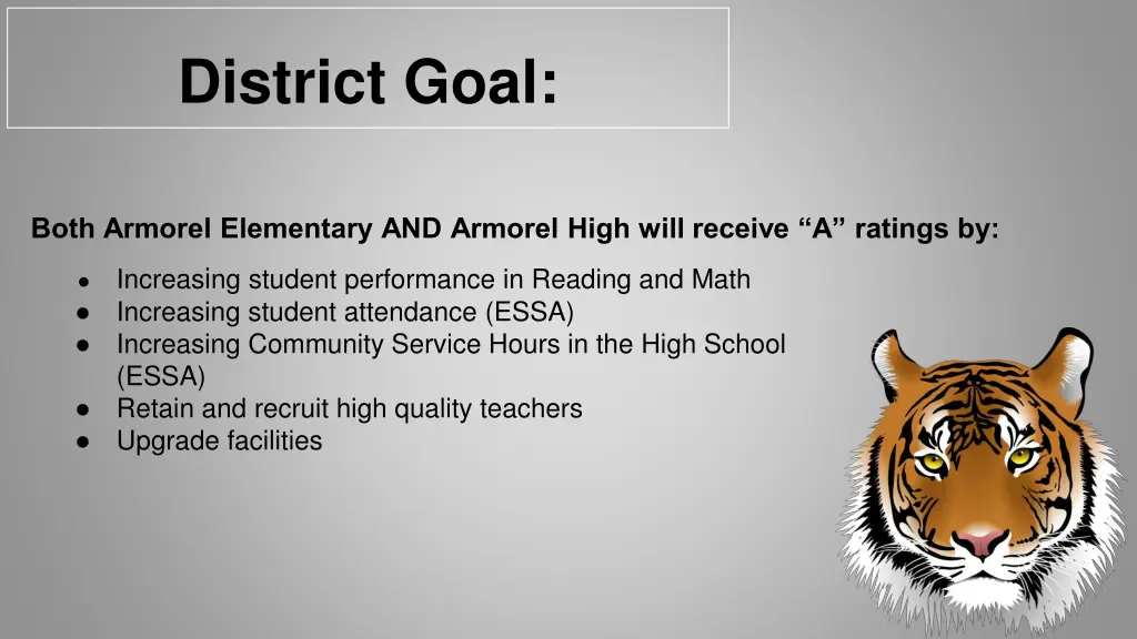 district goal