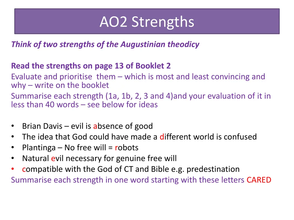 ao2 strengths