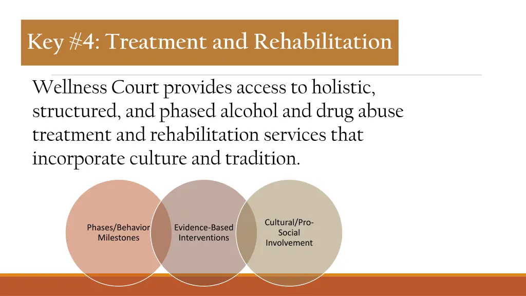 key 4 treatment and rehabilitation