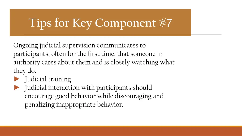 tips for key component 7