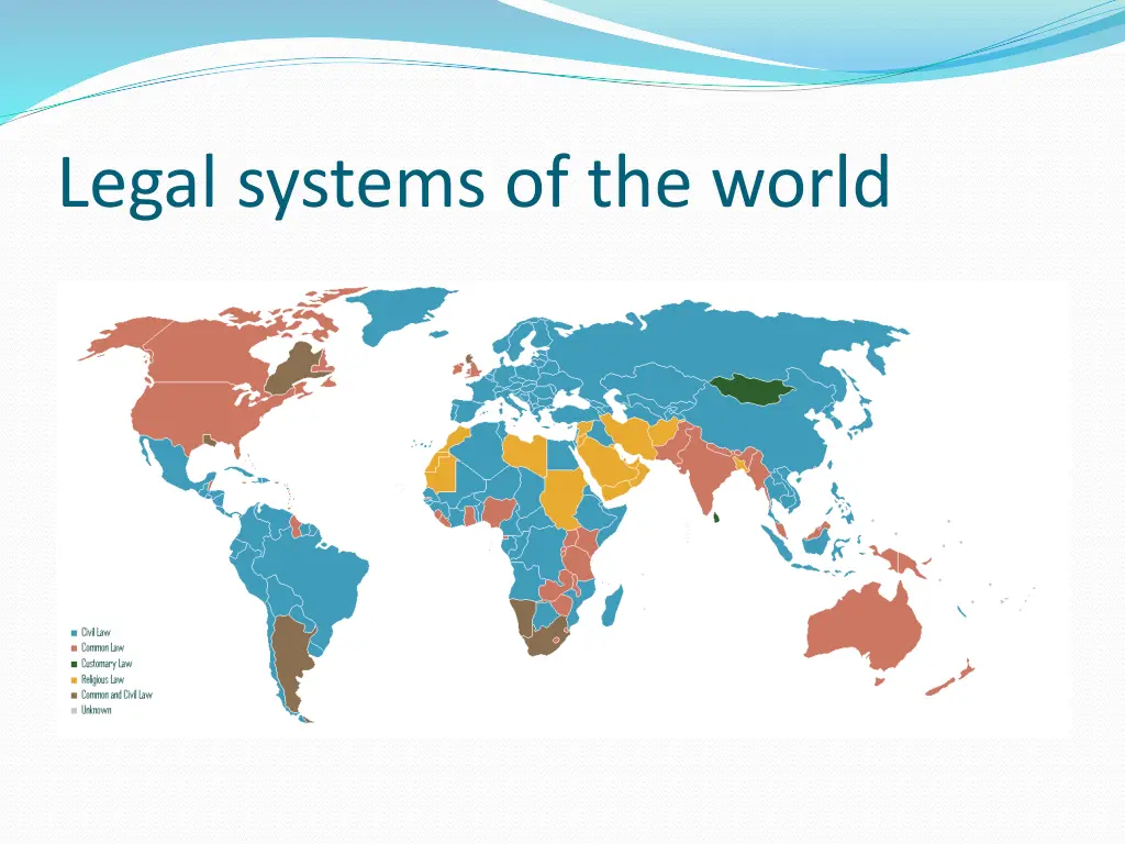 legal systems of the world