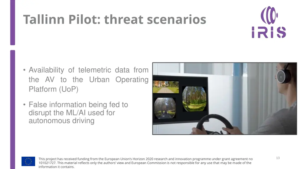 tallinn pilot threat scenarios