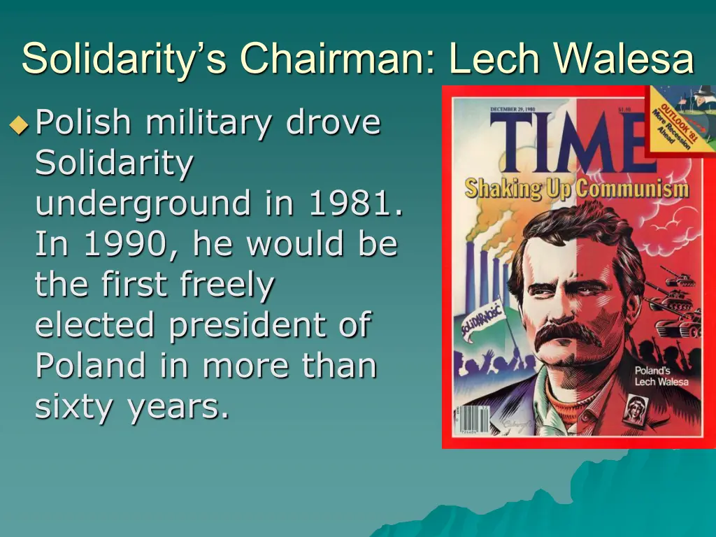 solidarity s chairman lech walesa