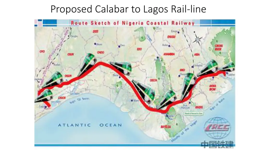 proposed calabar to lagos rail line