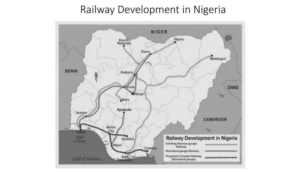 railway development in nigeria