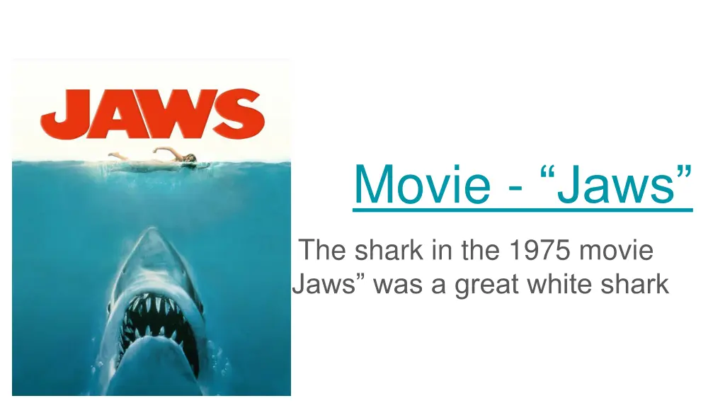 movie jaws