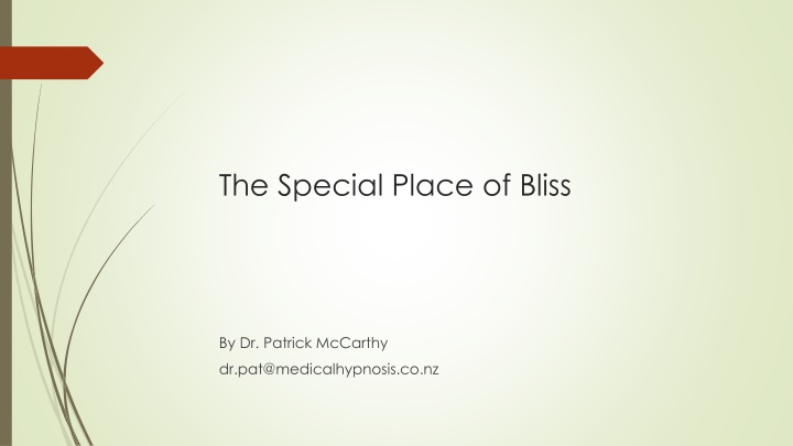 the special place of bliss