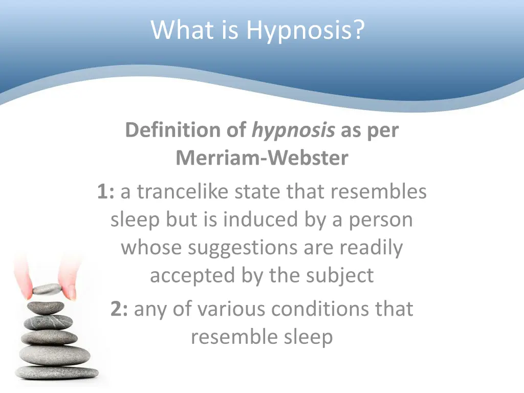 what is hypnosis