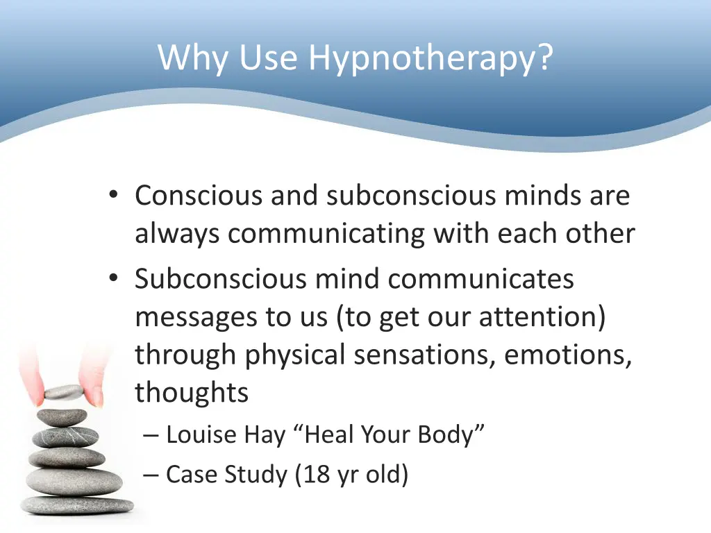 why use hypnotherapy 1