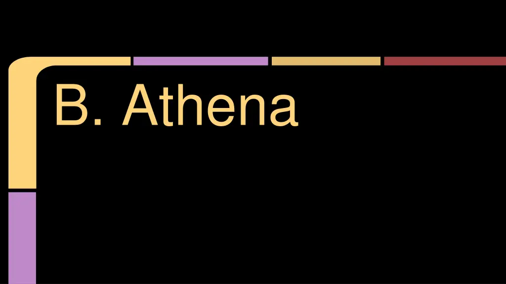 b athena