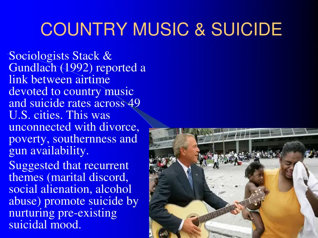 country music suicide