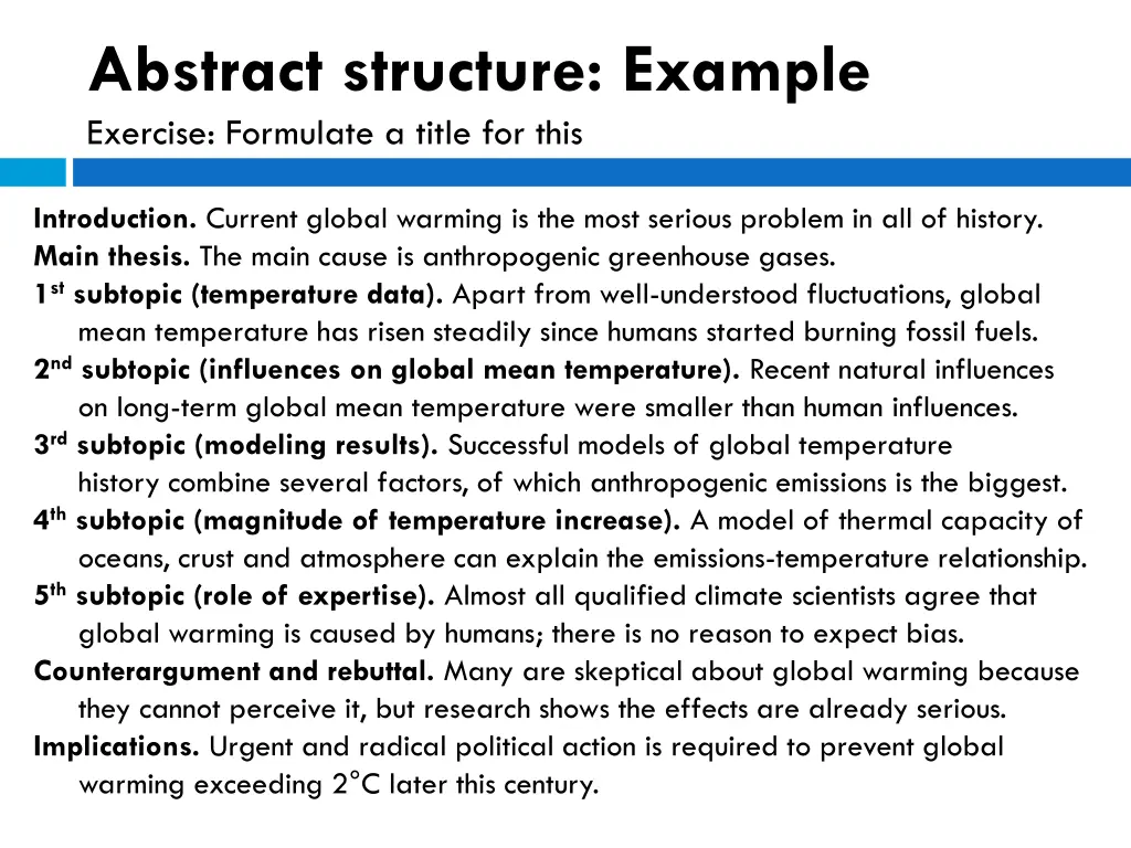 abstract structure example exercise formulate 1