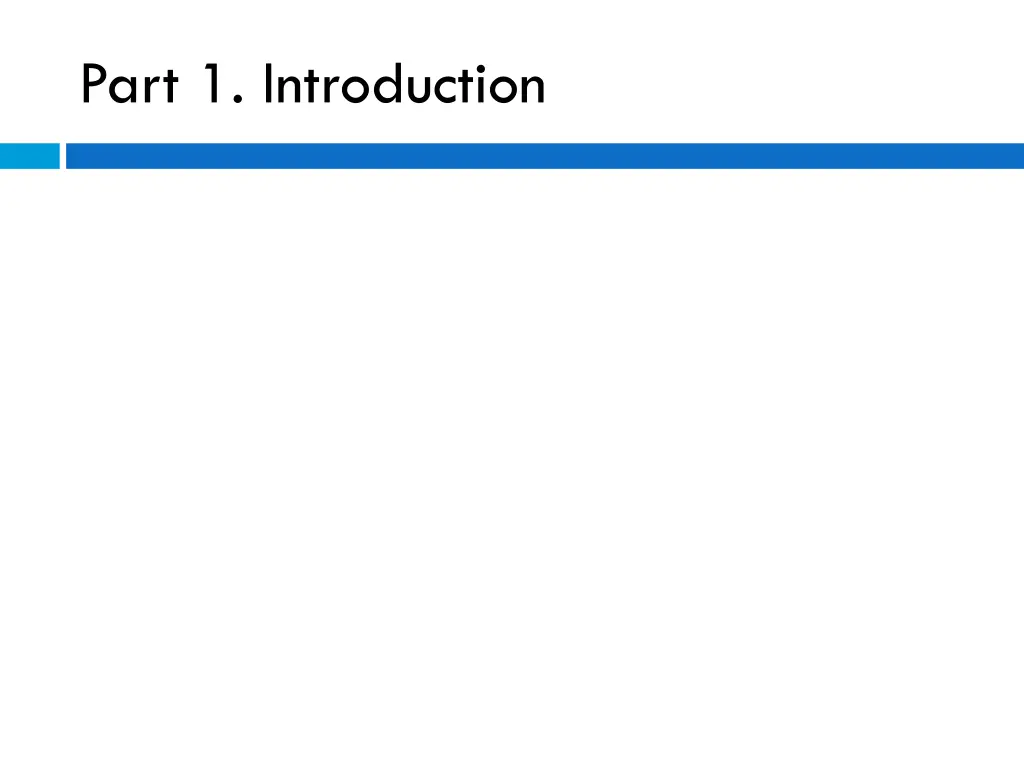 part 1 introduction