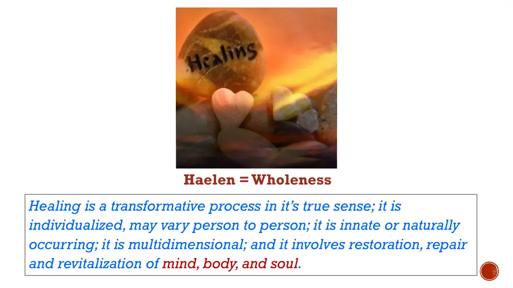 haelen wholeness