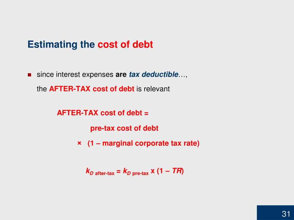 estimating the cost of debt 5