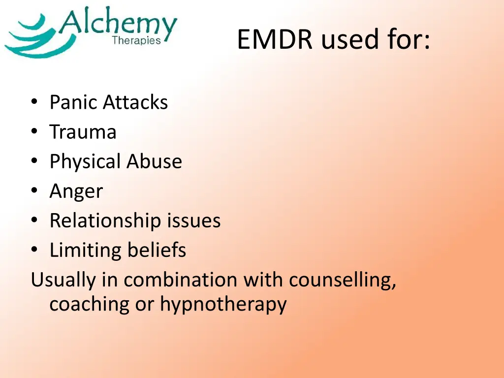 emdr used for