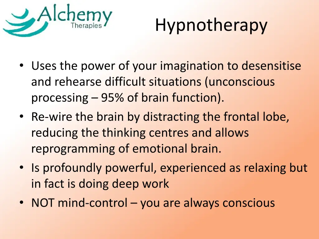 hypnotherapy