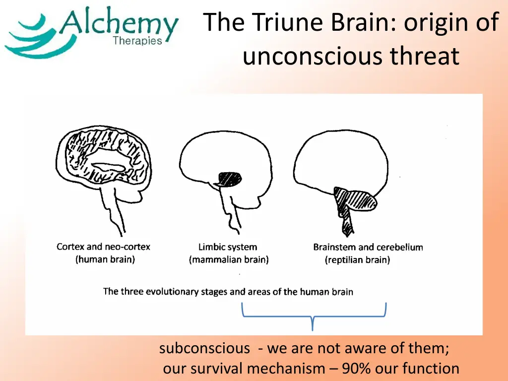 the triune brain origin of unconscious threat