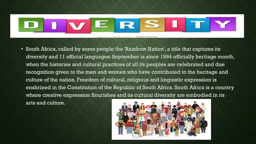 south africa called by some people the rainbow